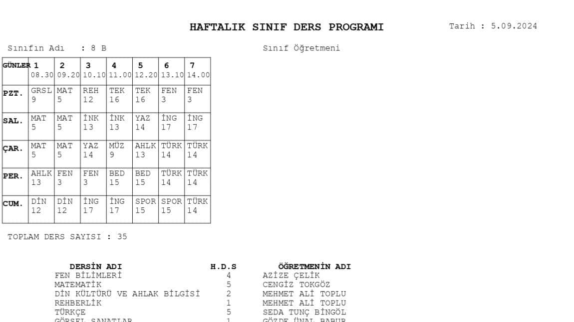 2024-2025 Eğitim-Öğretim yılında tüm Öğretmen ve Öğrencilerimize başarılar dileriz. 